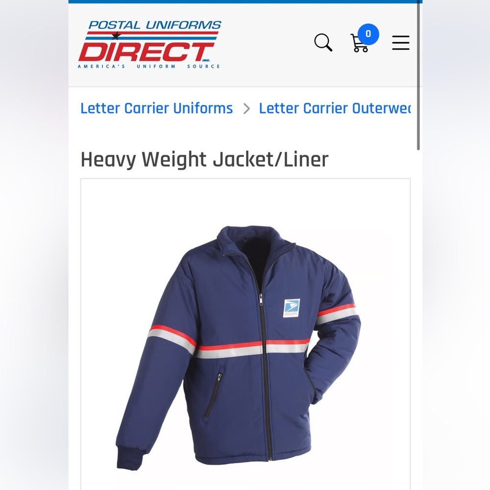 USPS Heavyweight Jacket - Picture 4 of 4